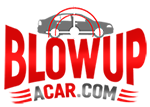 Blow Up A Car Logo
